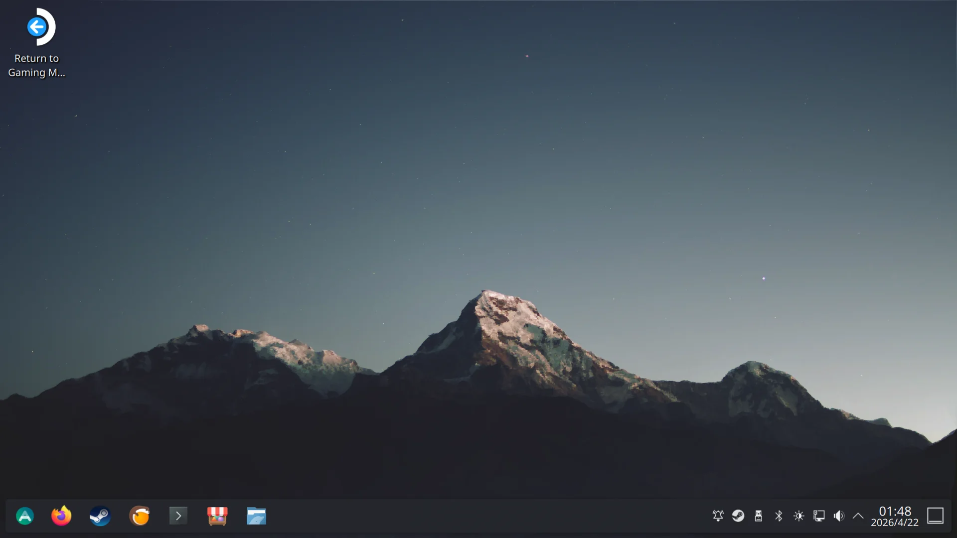 AeroCore OS Desktop 预览图